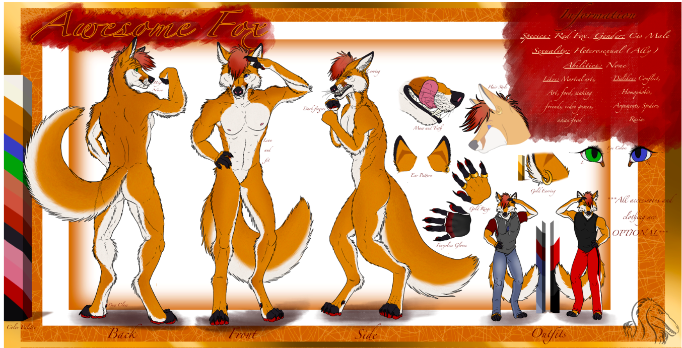 Reference Sheets $100USD+