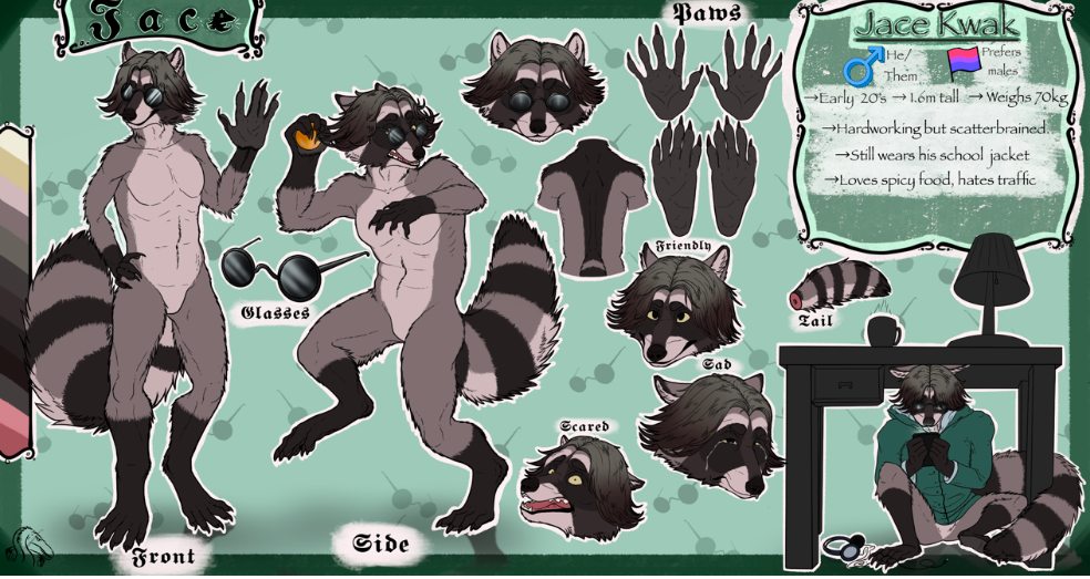 Reference Sheets $100USD+