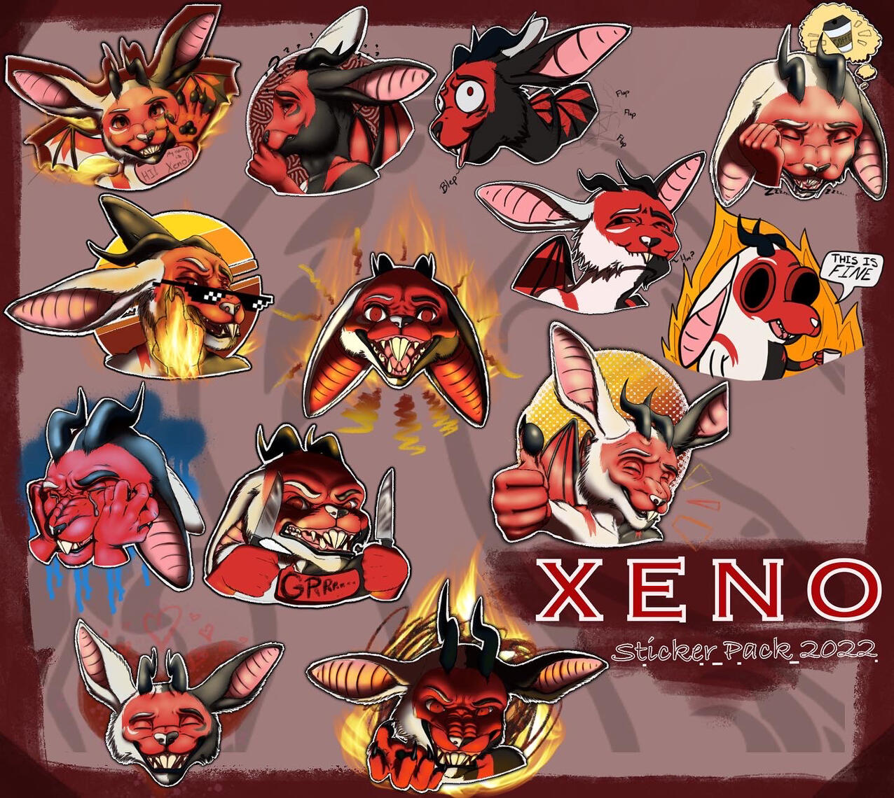 Sticker/Emote Pack $80USD+
